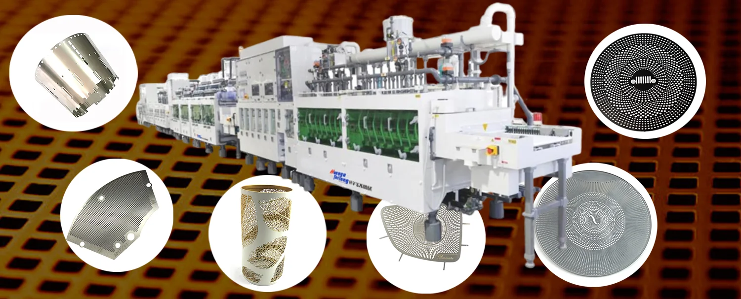 Metal & PCB Production Spray Etching Machine