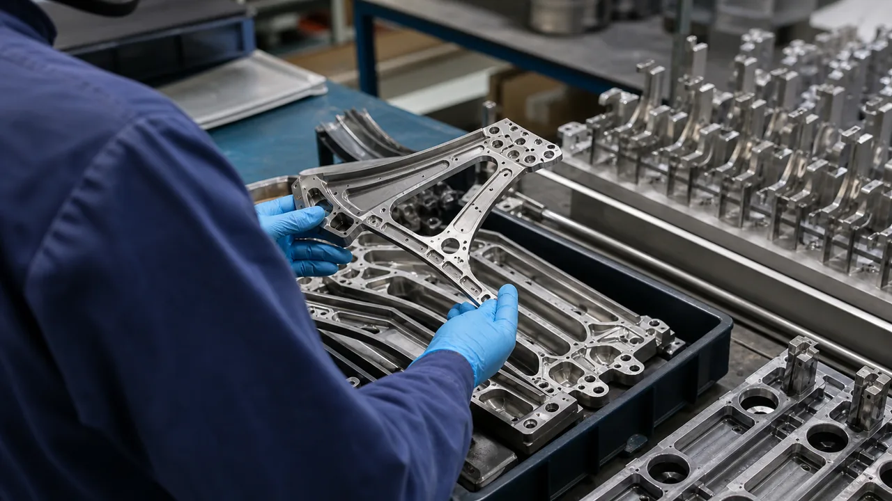 Chemically etched Ta1 Pure Tantalum parts — HF(8%)+HNO₃(30%)