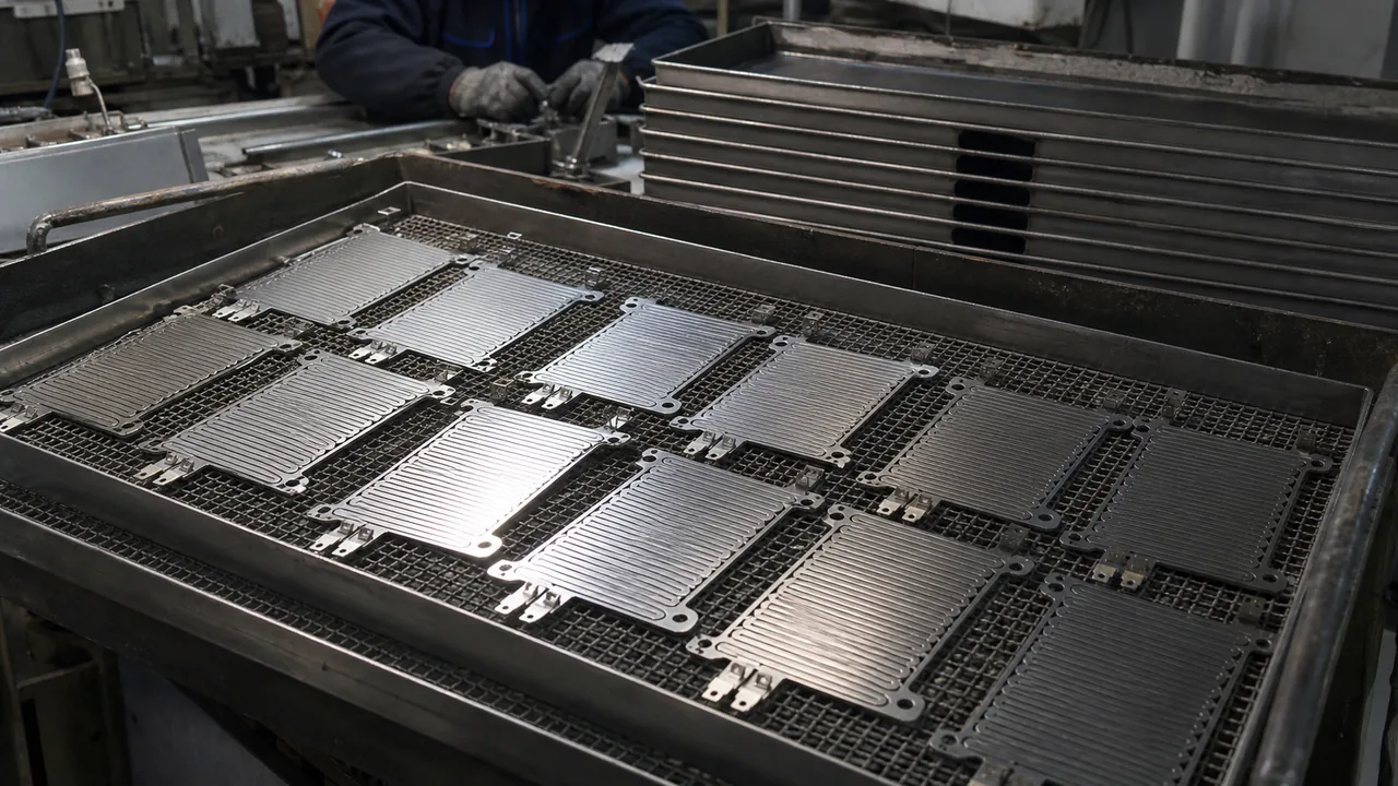 Chemically etched 1J22 Iron-Cobalt Alloy parts — FeCl₃+HCl
