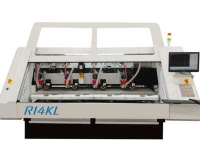 Depth Control 4 Spindles PCB Routing Machine DR14KL (2)