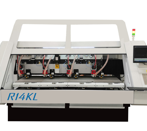 Depth Control 4 Spindles PCB Routing Machine DR14KL
