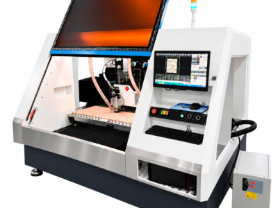 WET-AS-2LH 2 Spindles PCB Drilling and Routing Machine